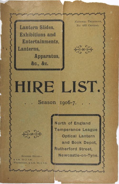 Front cover of randomly-selected catalogue
