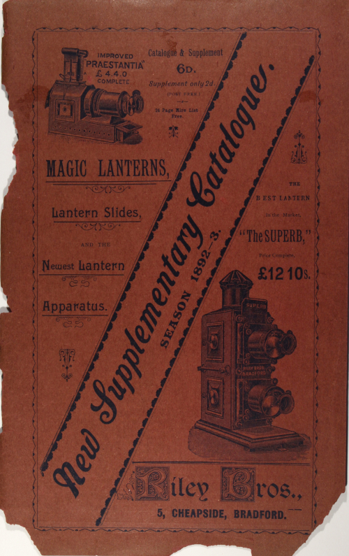 Front cover of randomly-selected catalogue
