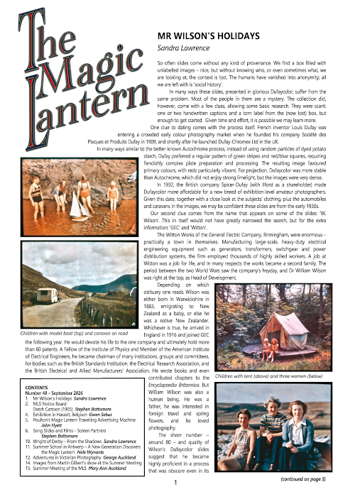 The Magic Lantern No.  48